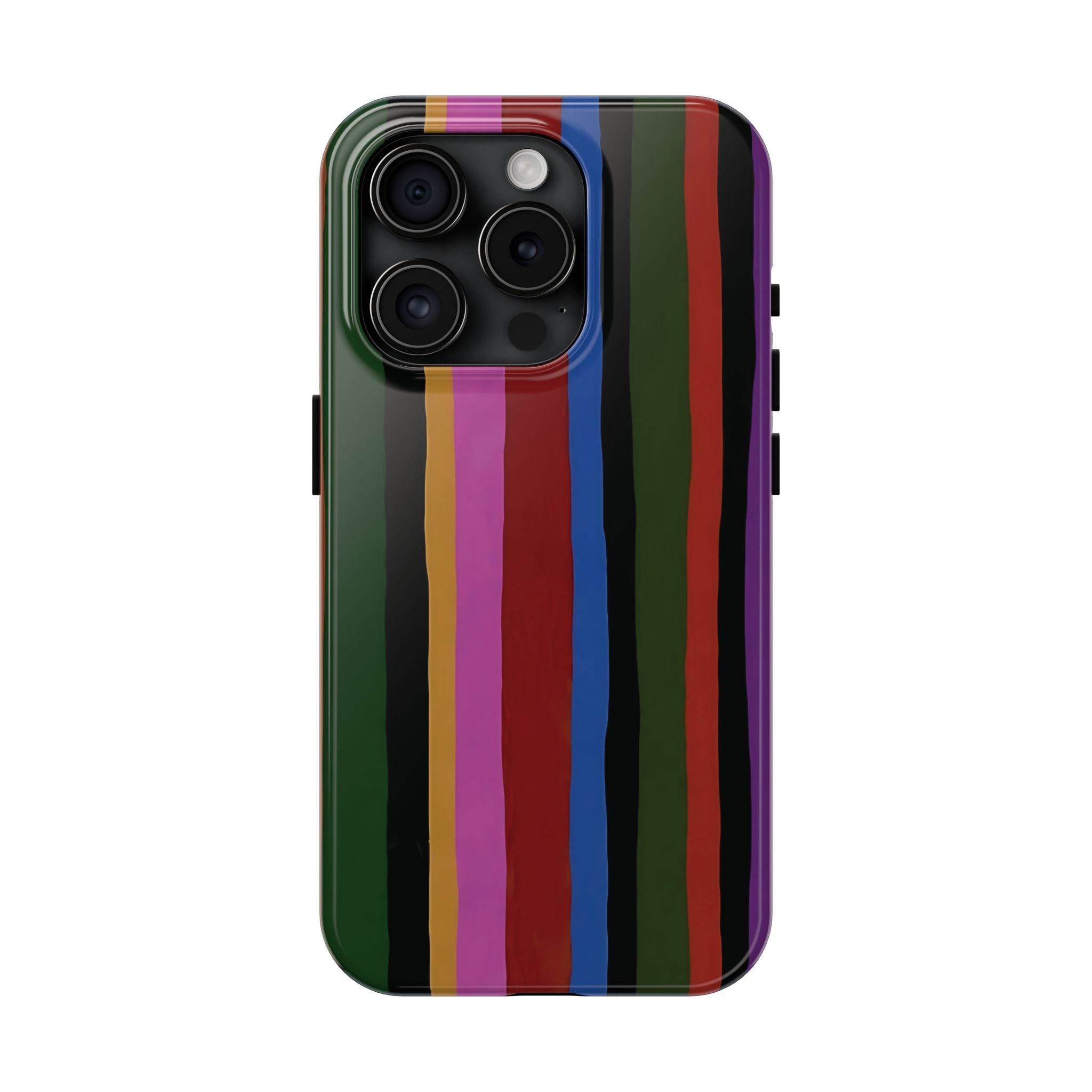 Painted Stripes iPhone Case