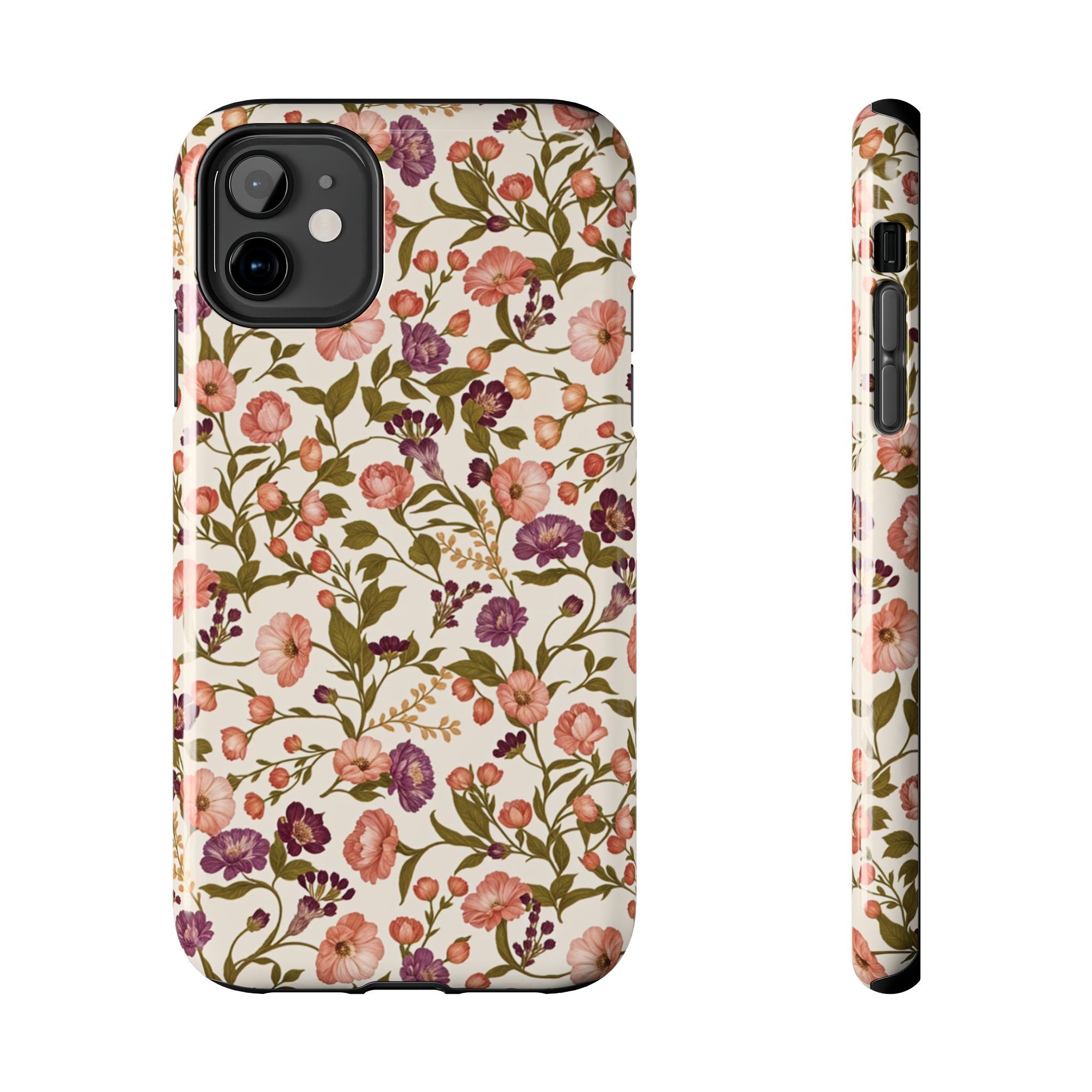 Flowering Vines Boho Floral iPhone Case
