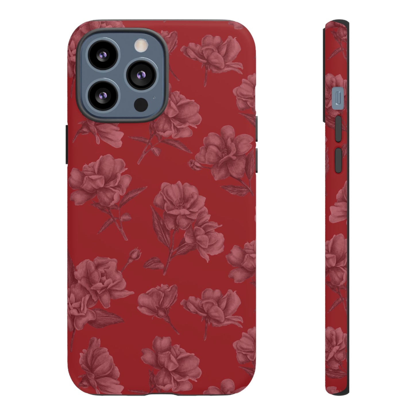 Roses Are Red | Red Floral Case