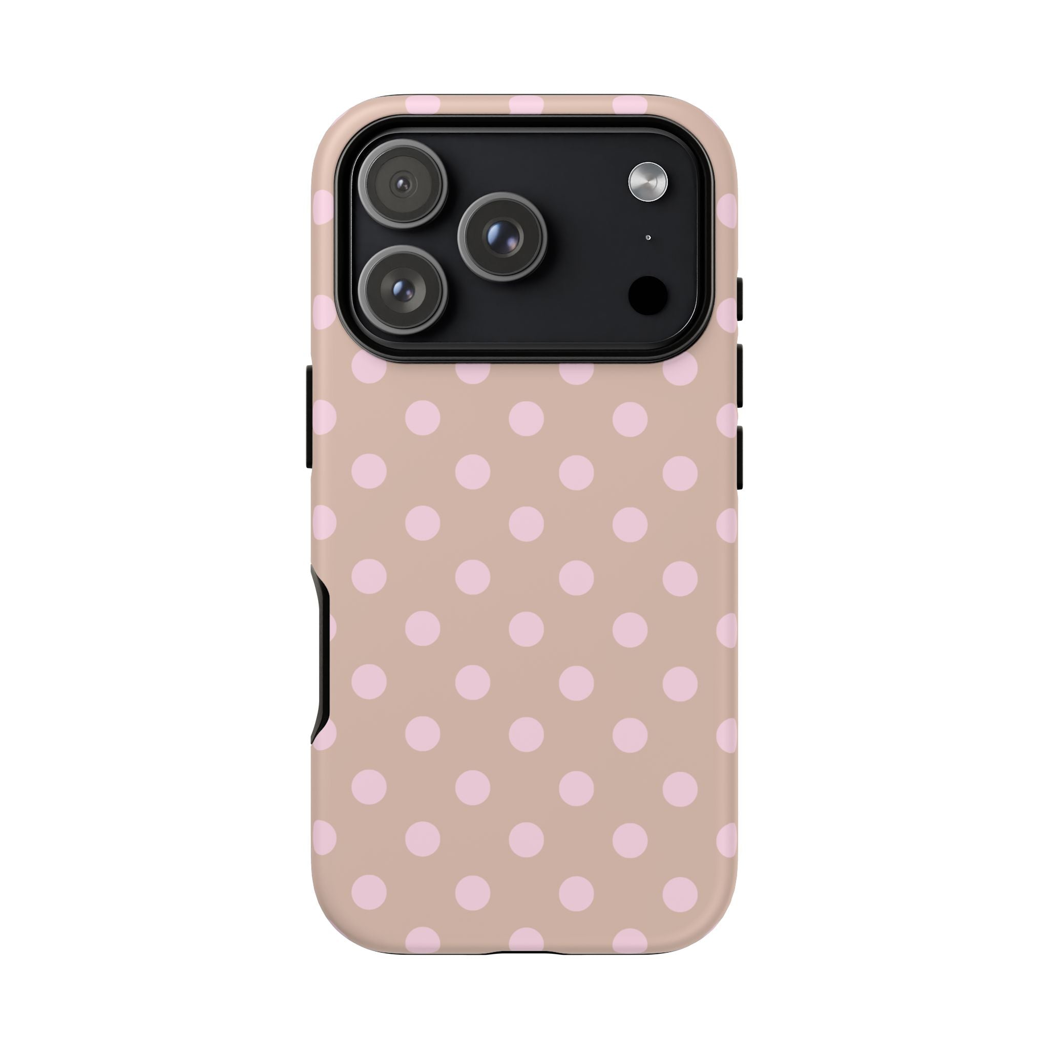 Blush Polka Dot iPhone Case