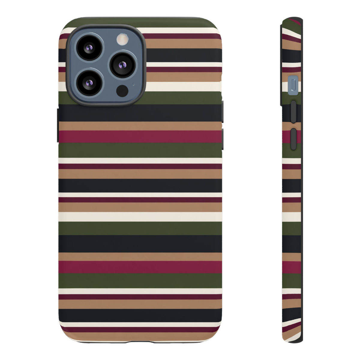 West End | Retro Striped iPhone Case