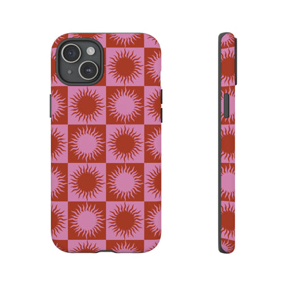 Soleil | Pink & Orange Sun Case