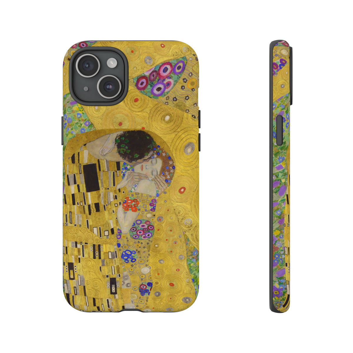 The Kiss | Klimt Collage iPhone Case