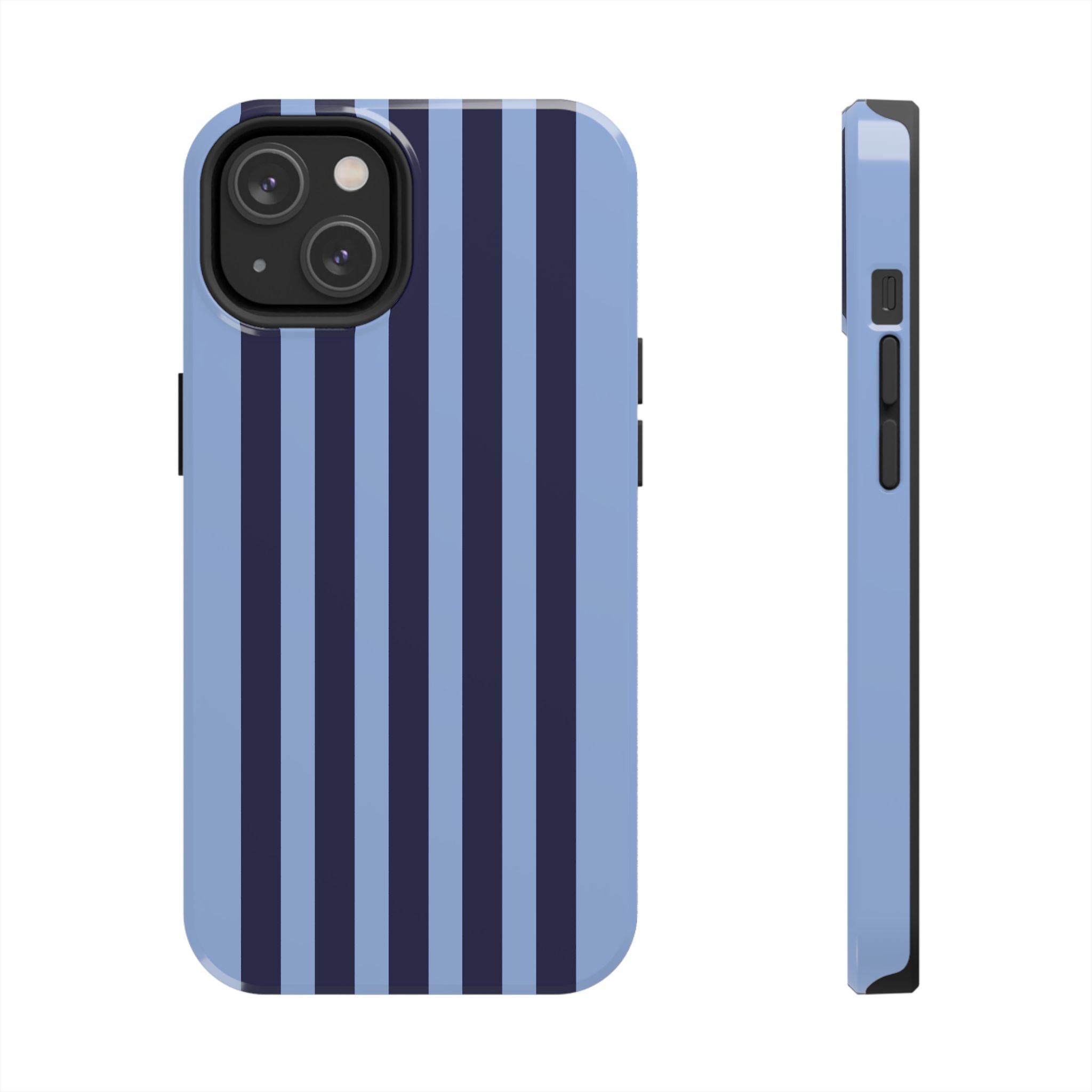 Blueberry Stripe iPhone Case