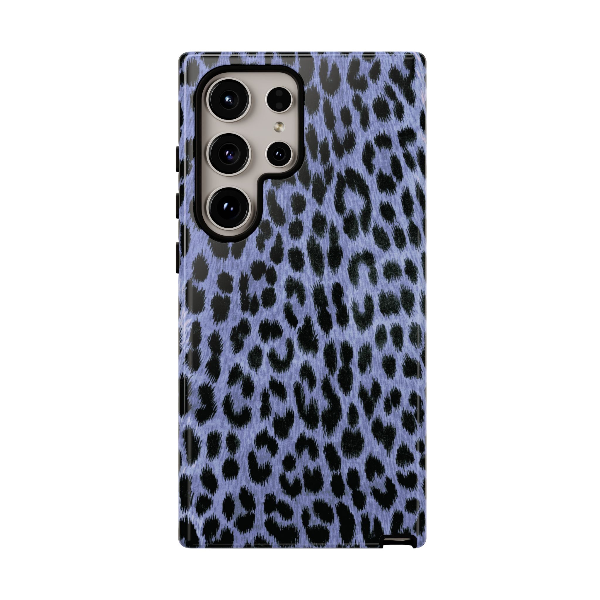 Untamed | Blue Leopard Galaxy Case