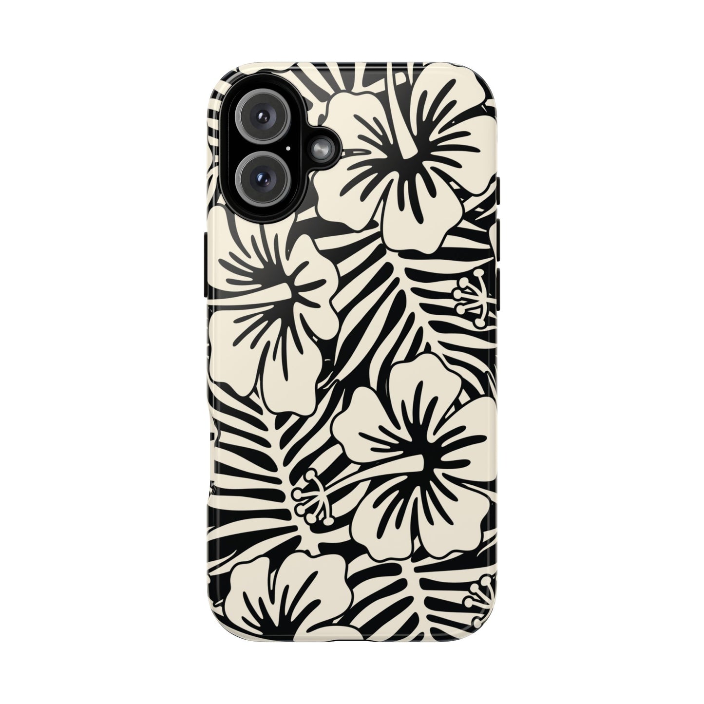 Funda para iPhone con estampado de flores tropicales de Island Girl