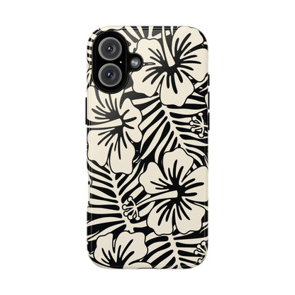 Funda para iPhone con estampado de flores tropicales de Island Girl