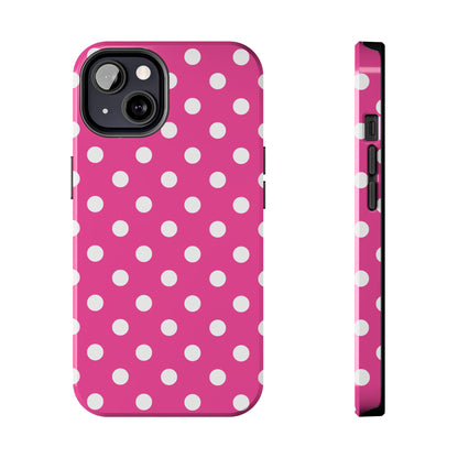 Barbie Girl | Pink Polka Dot Case