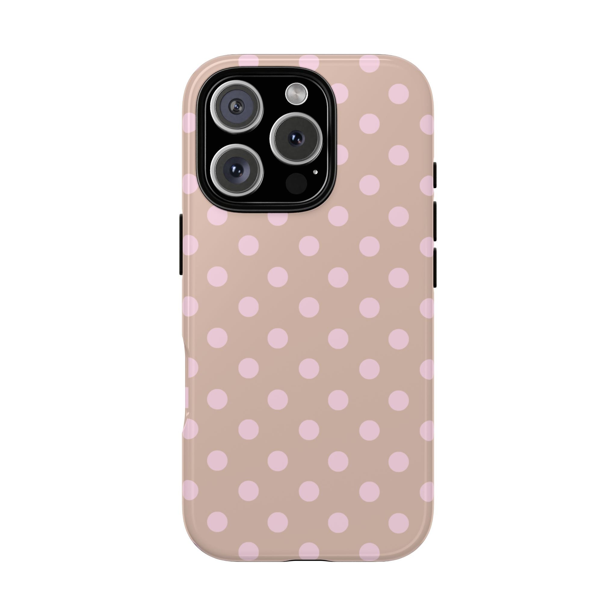 Blush Polka Dot iPhone Case