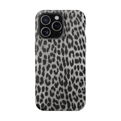 Savage | Gray Leopard MagSafe Case