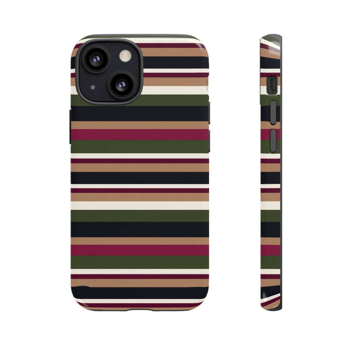 West End | Retro Striped iPhone Case