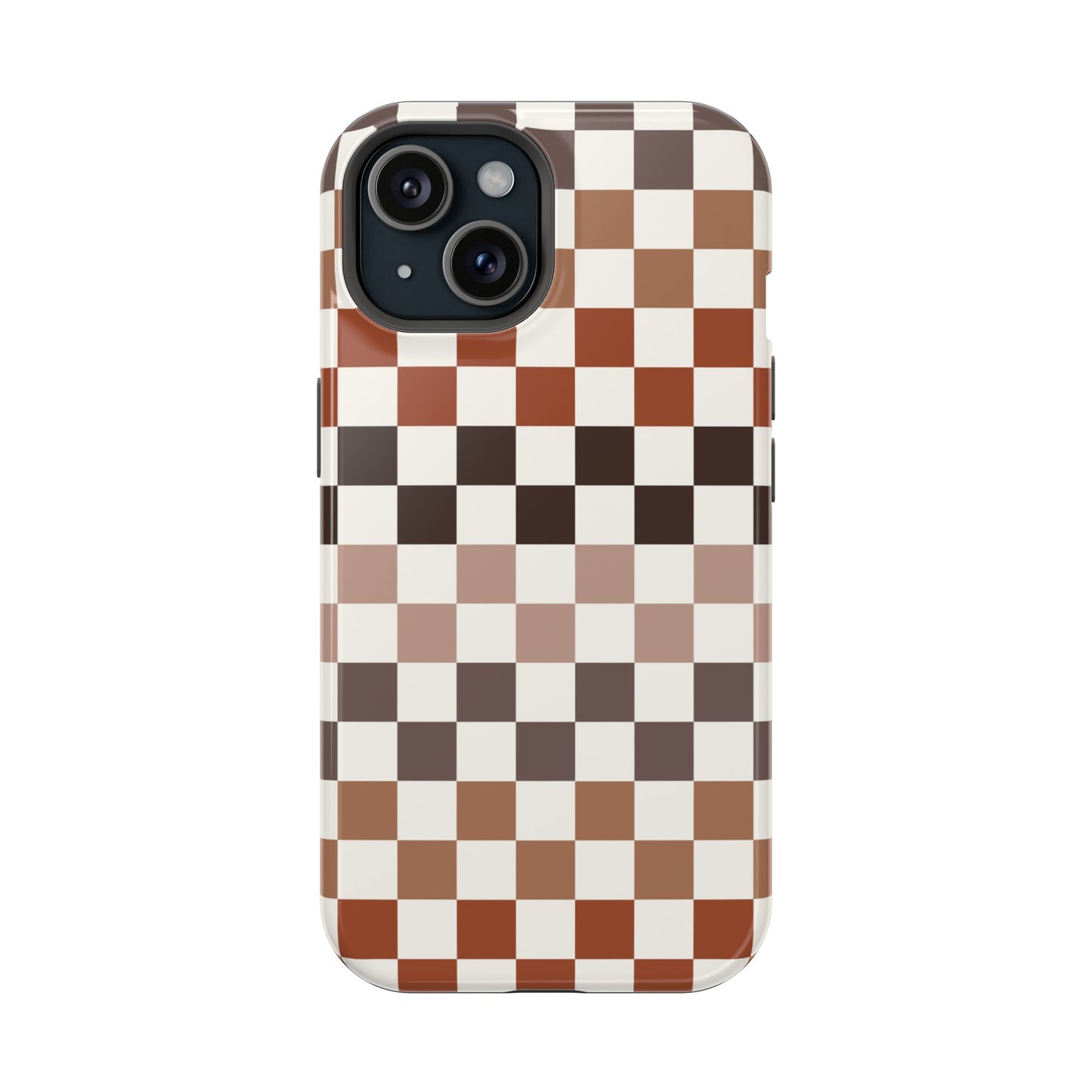 Neutral Check | Checkerboard iPhone Case