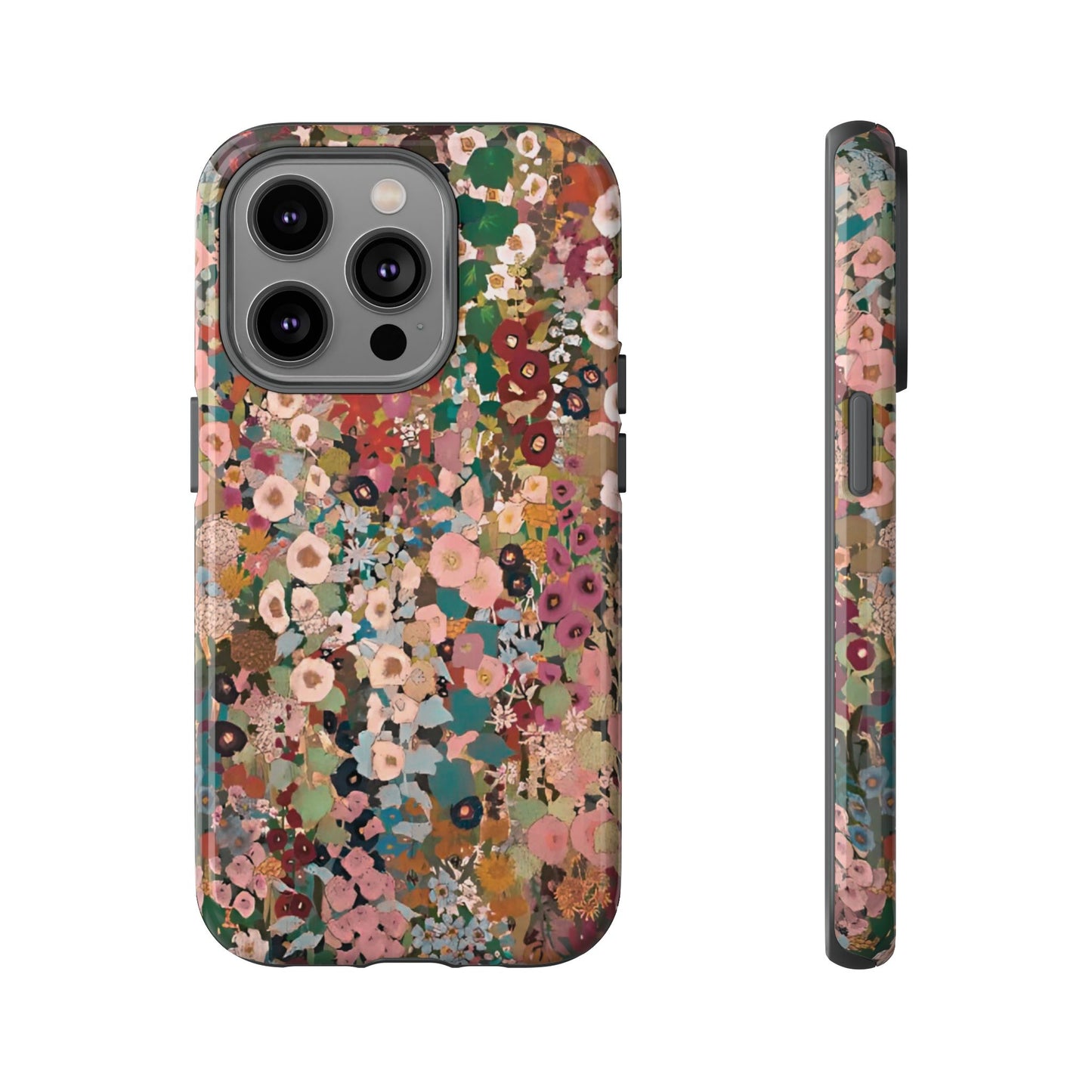 Coque iPhone à motif de giroflée | Motif floral