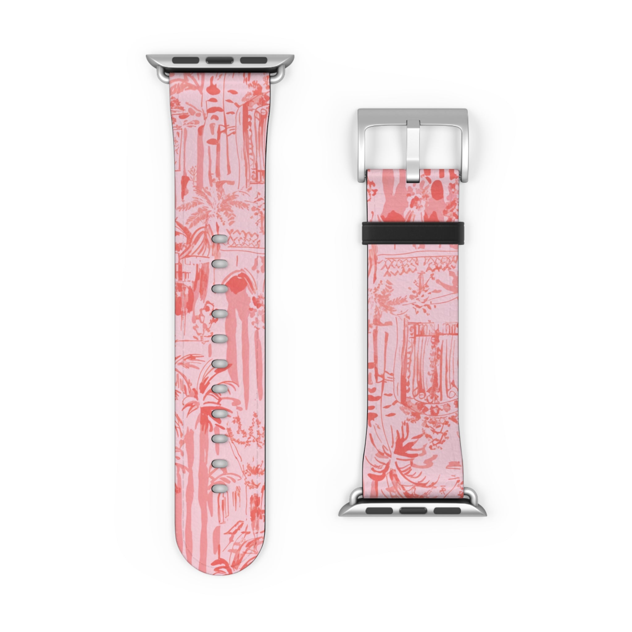 Tropical Toile Apple Watch Band