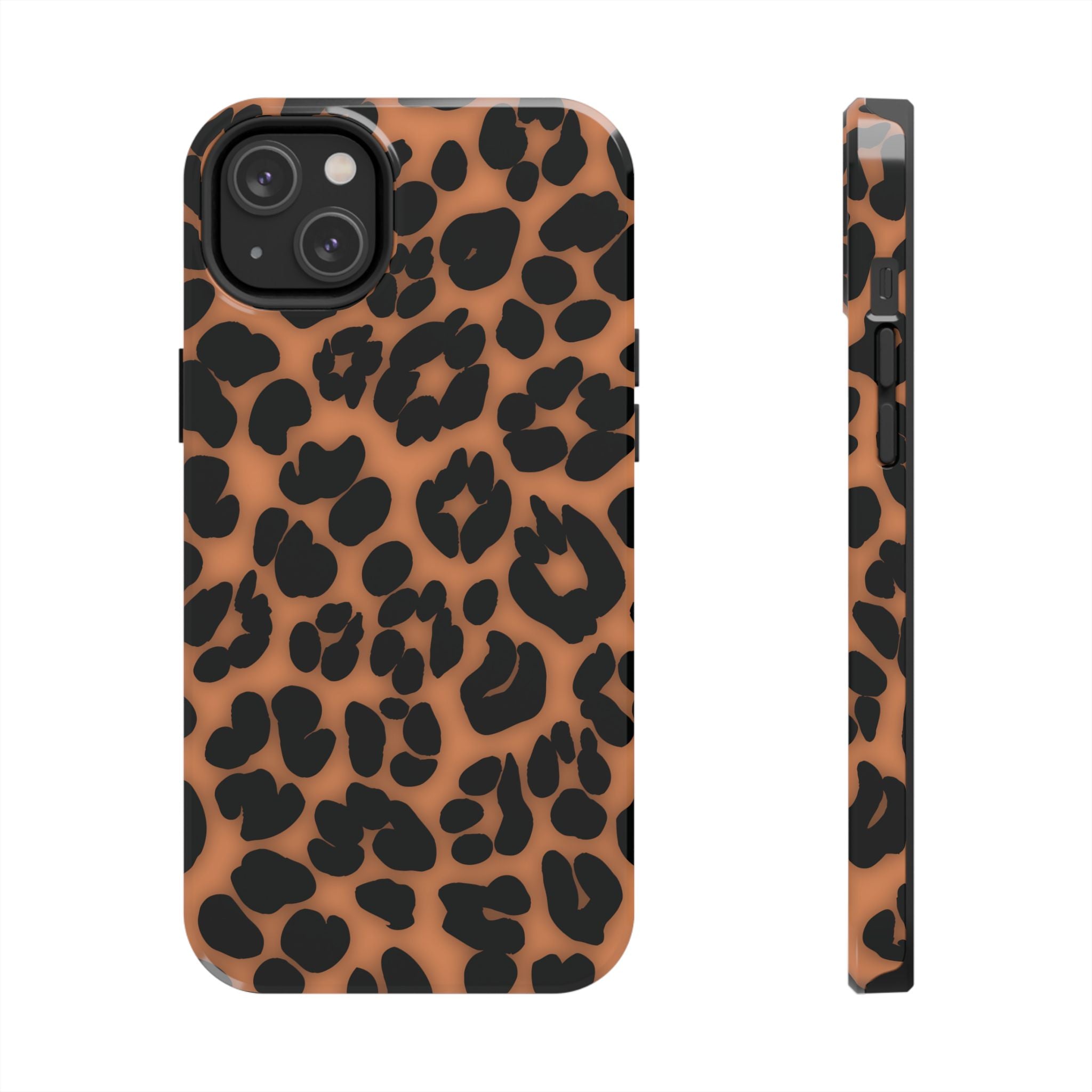 Amber Leopard Animal Print iPhone Case