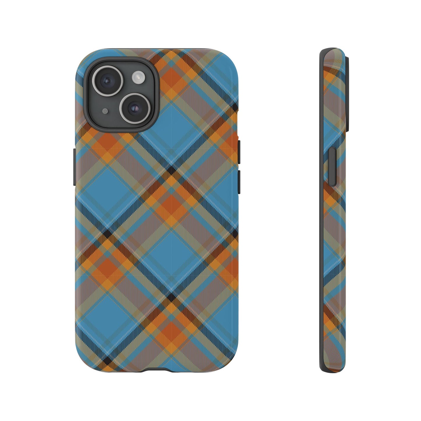 Cozy | Blue Plaid Case