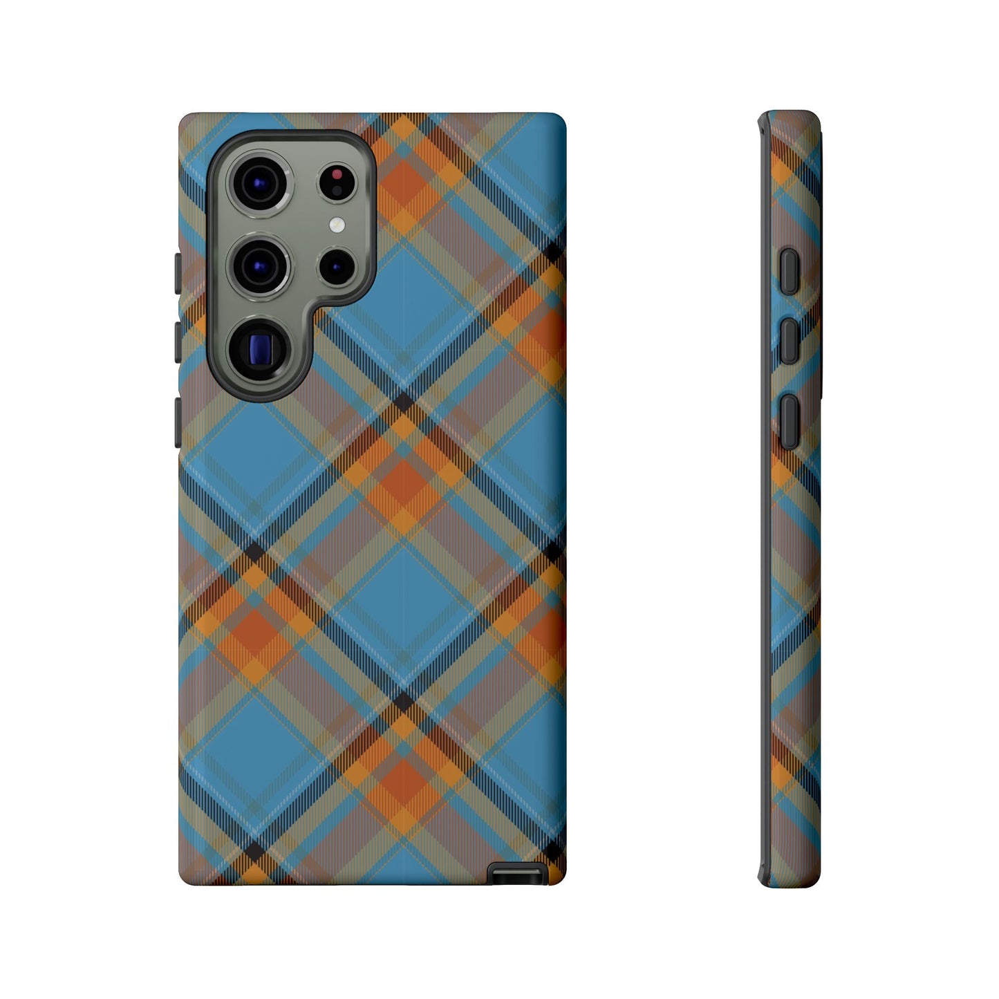 Cozy | Blue Plaid Case