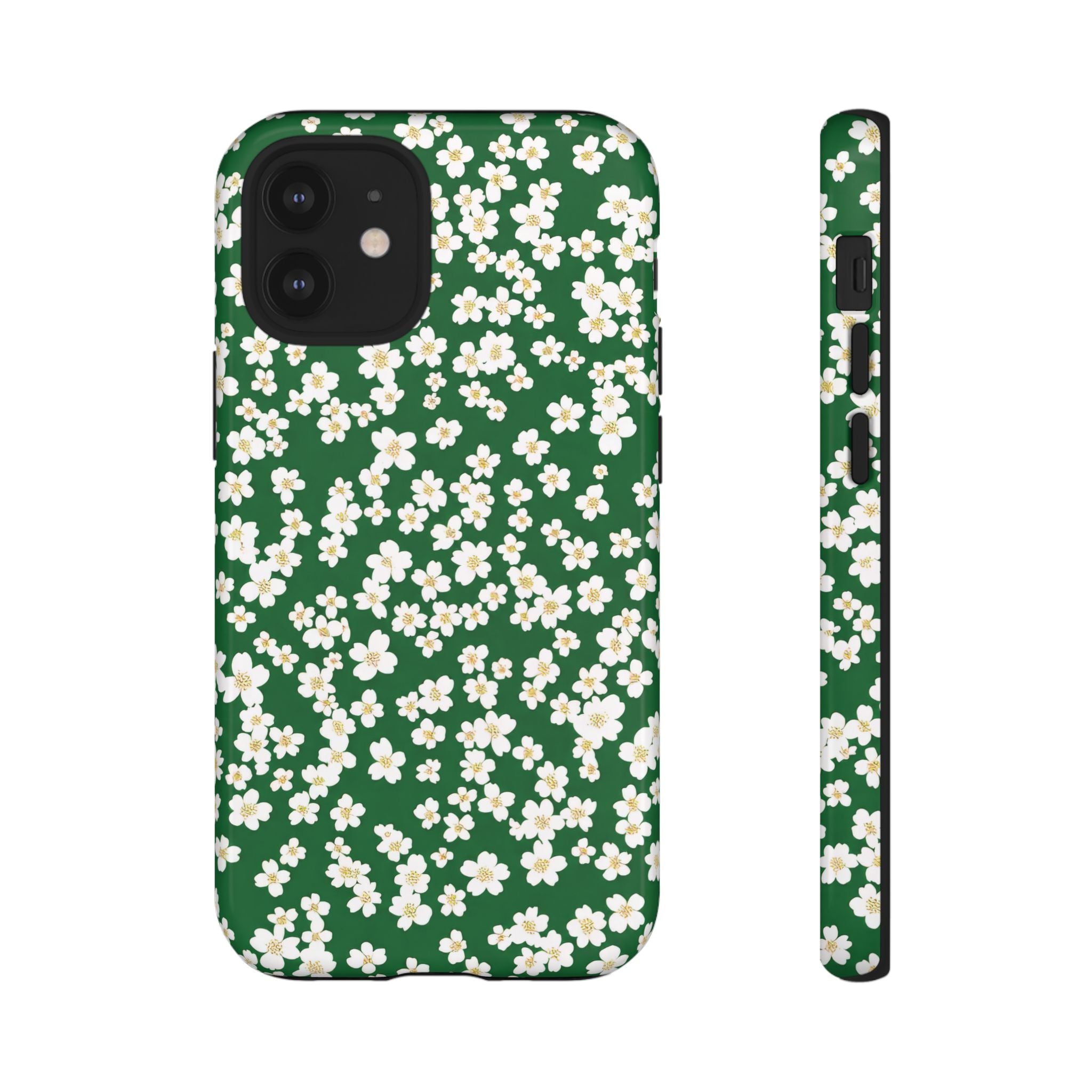 Emerald Bloom iPhone Case