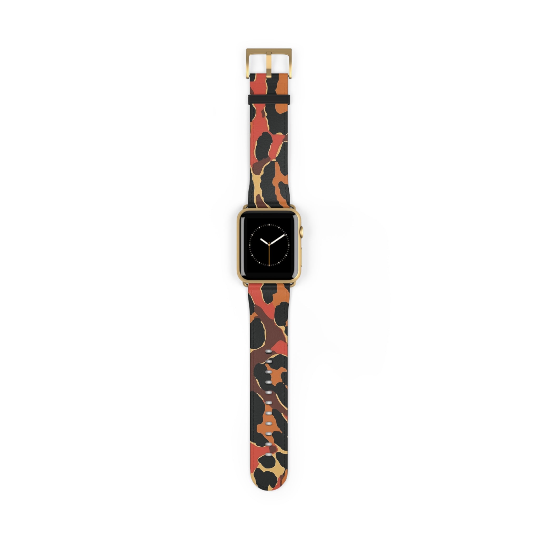 Abstract Leopard Apple Watch Band