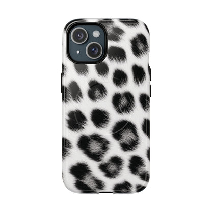 Frosty Leopard | Animal Print MagSafe Case