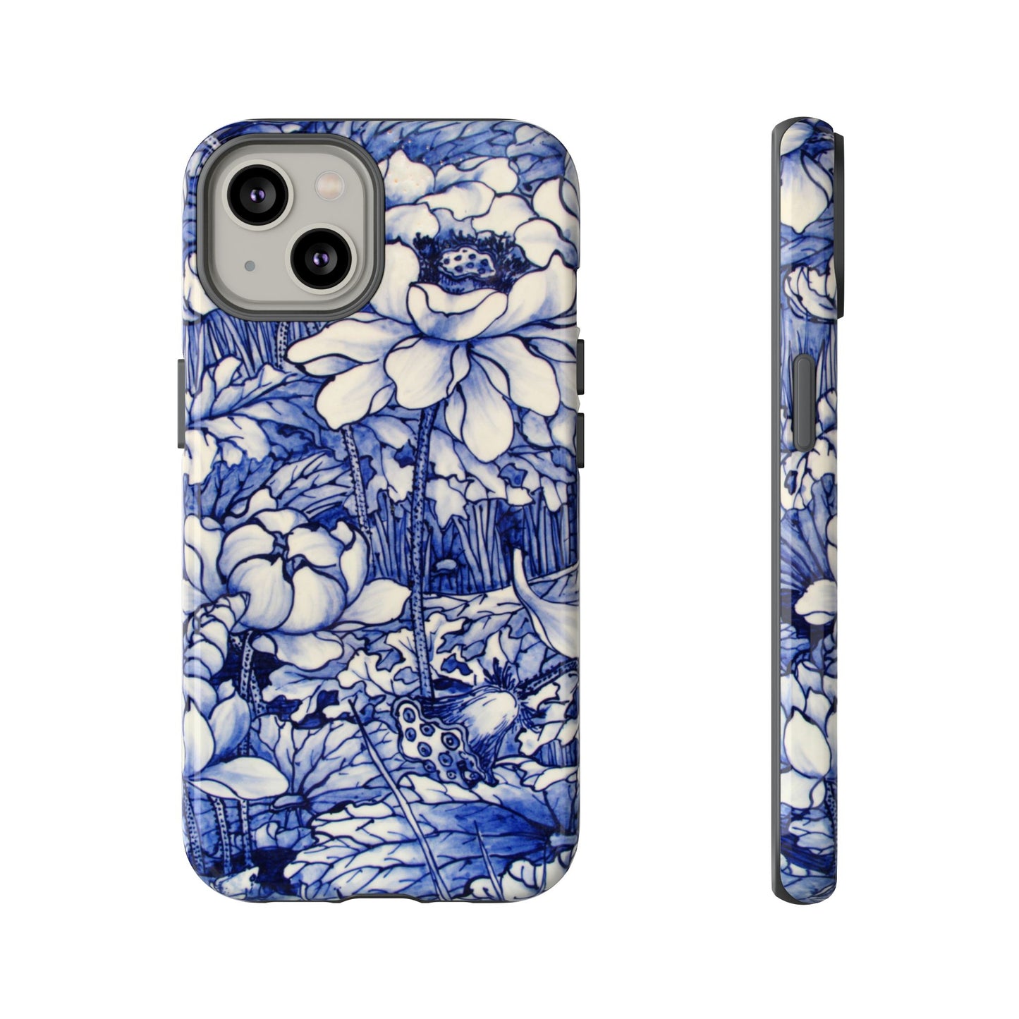 Delft Blue | Dutch Pottery Floral Print Case