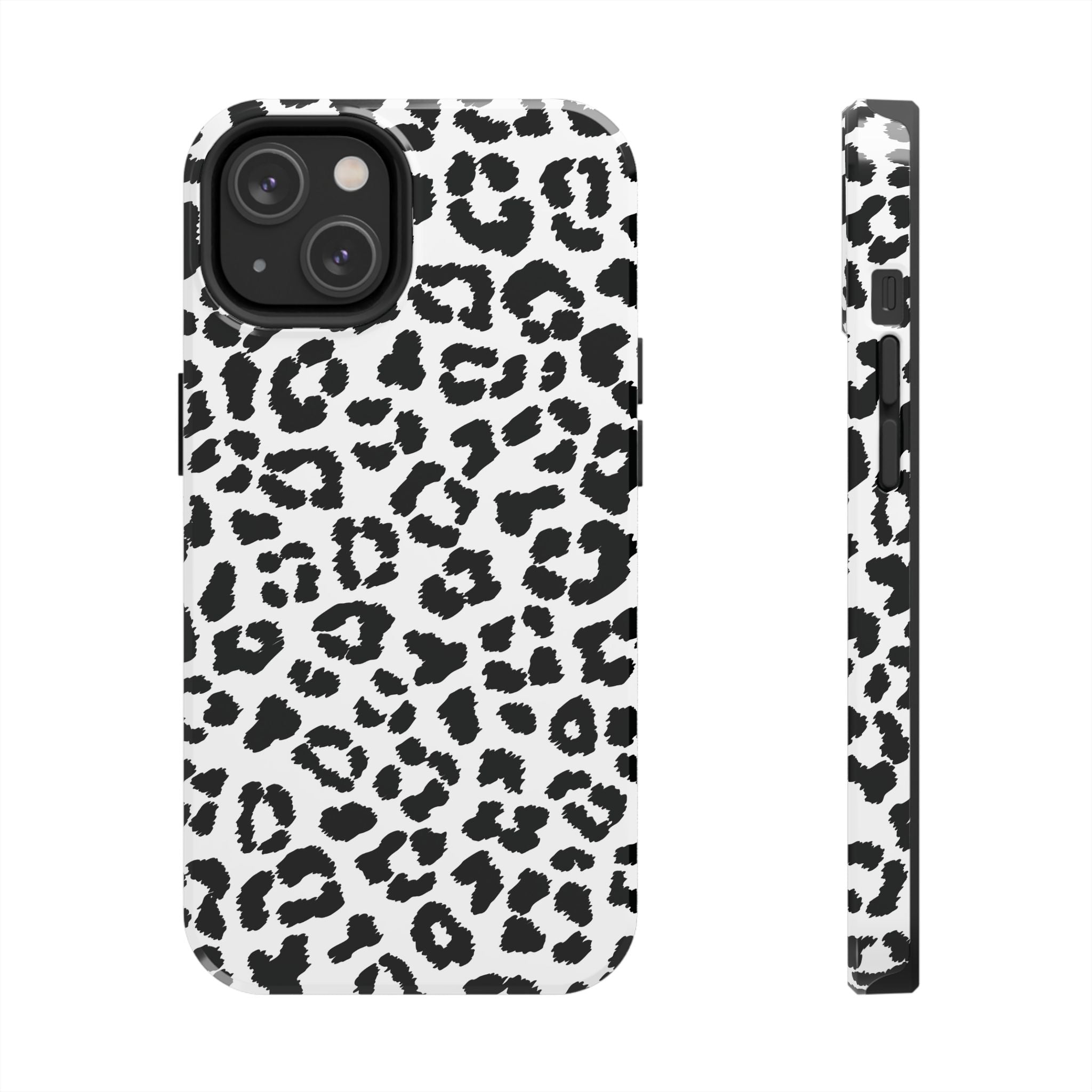 Meow | Funda para iPhone con estampado de leopardo