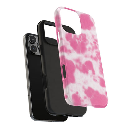 Strawberry Cow | Pink Cow Print iPhone Case