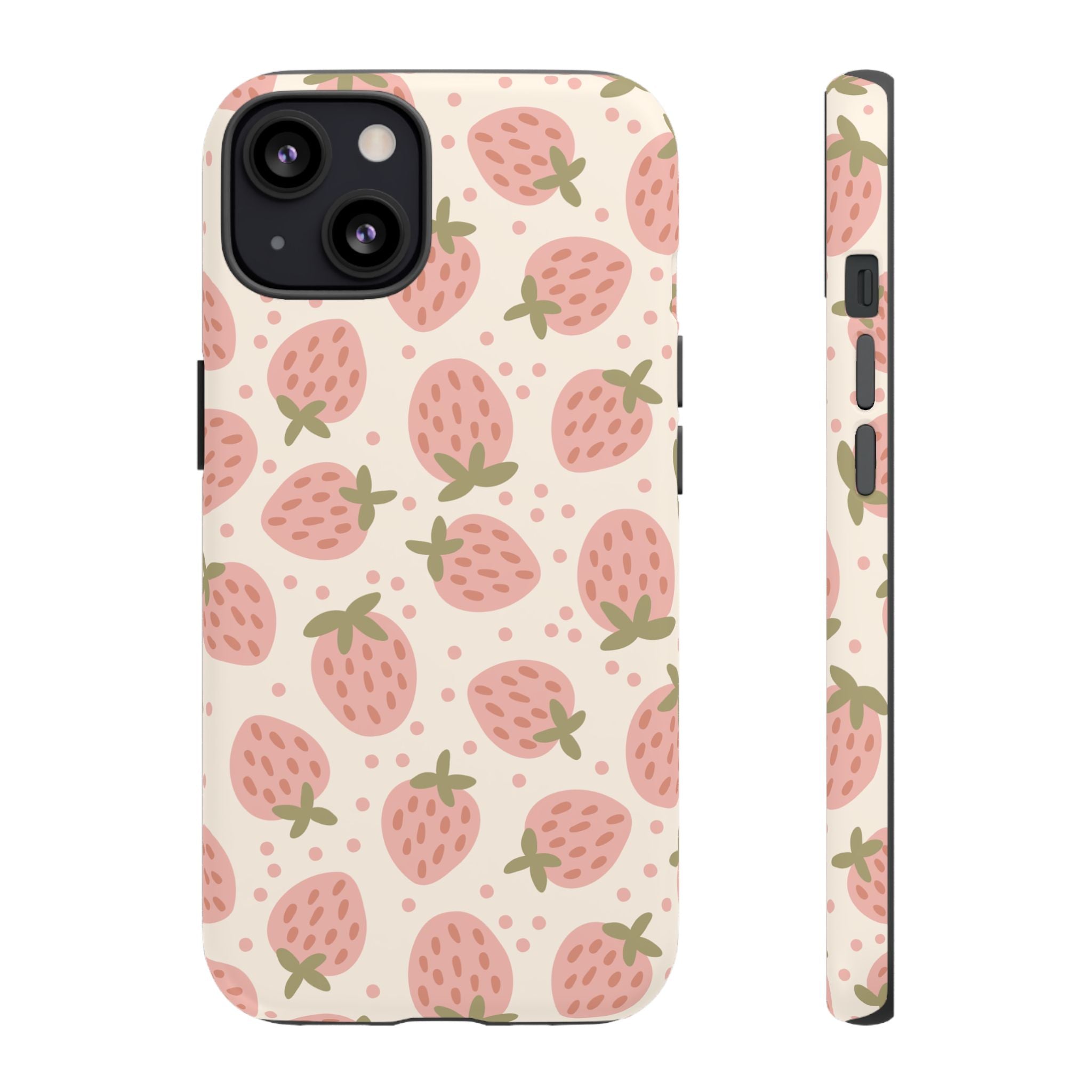 Strawberry Cream iPhone Case