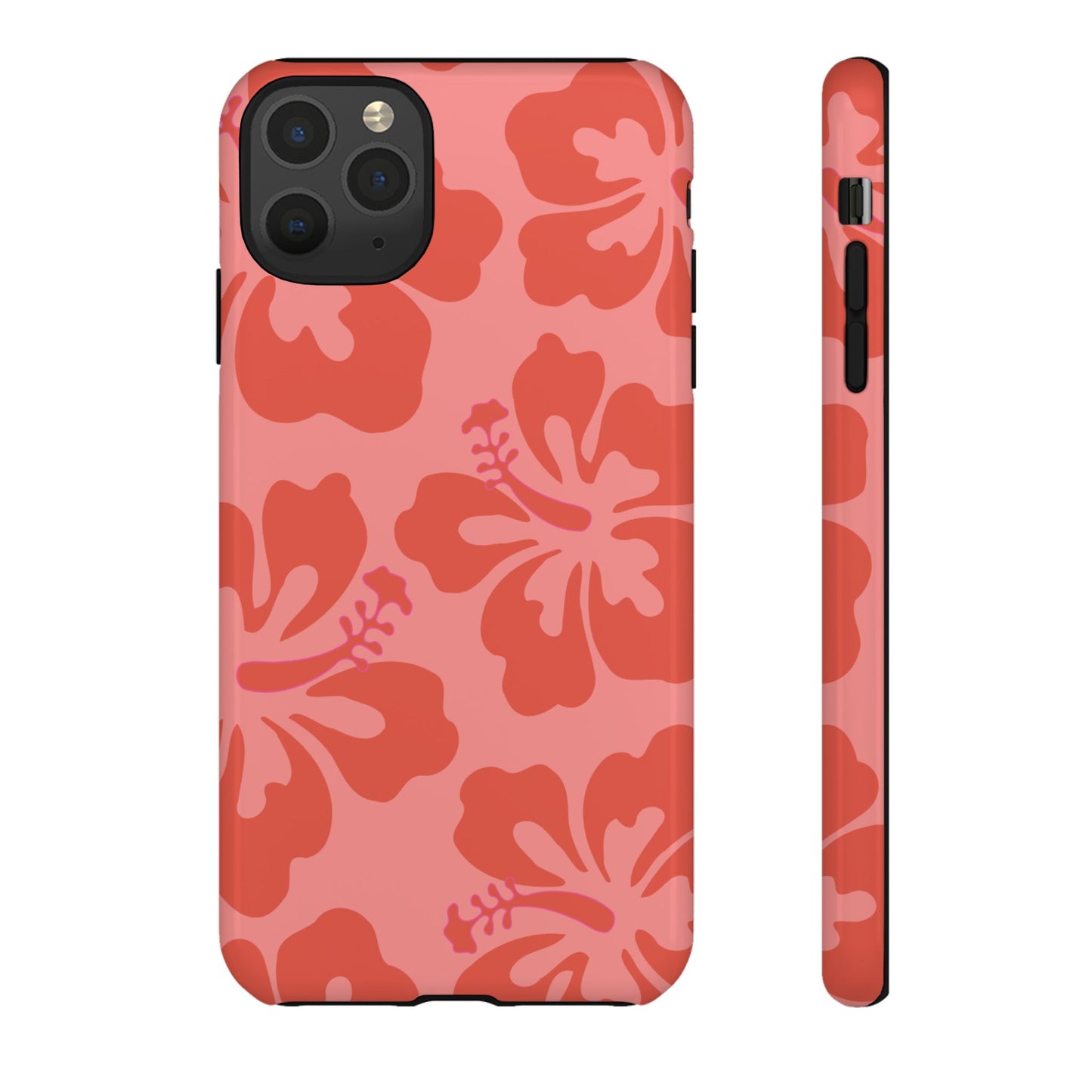 Island Life | Orange Hibiscus Floral Case