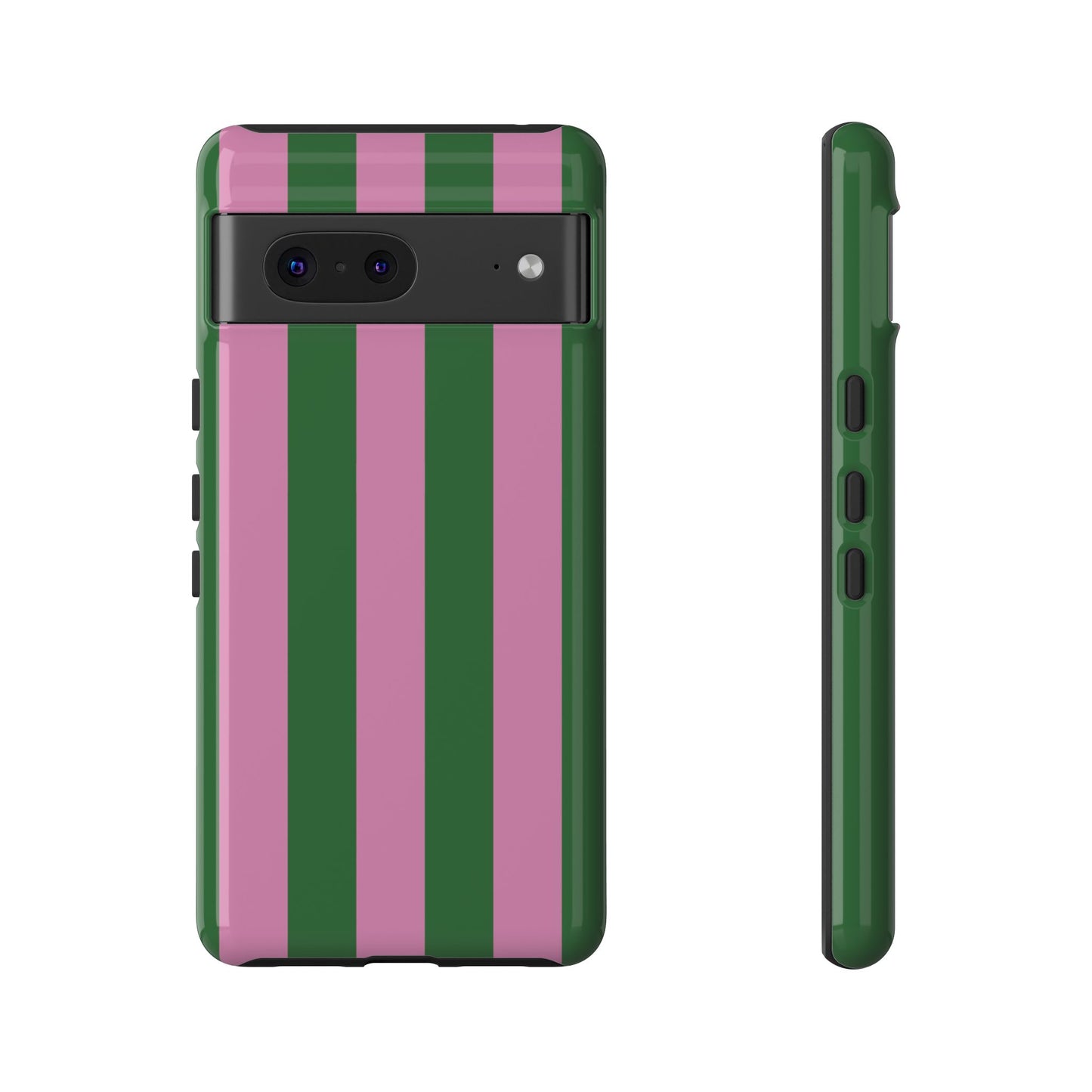 Retro Stripe | Pink & Green Y2K Case