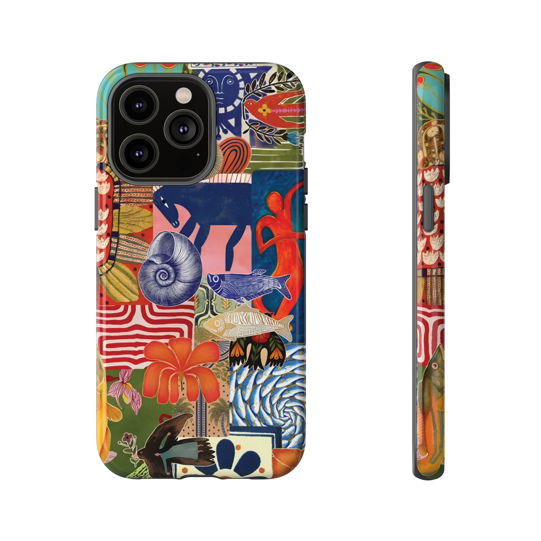 Artful Chaos | Art Collage iPhone Case