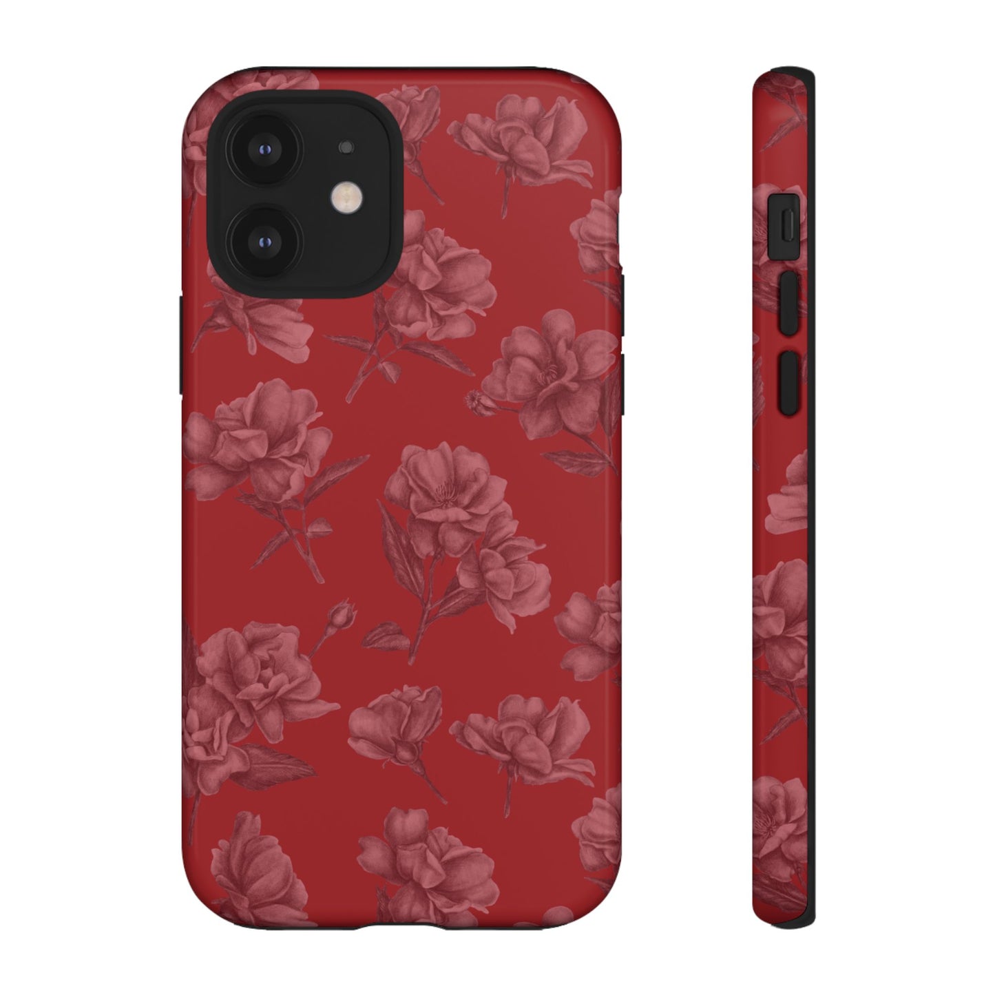 Roses Are Red | Red Floral Case