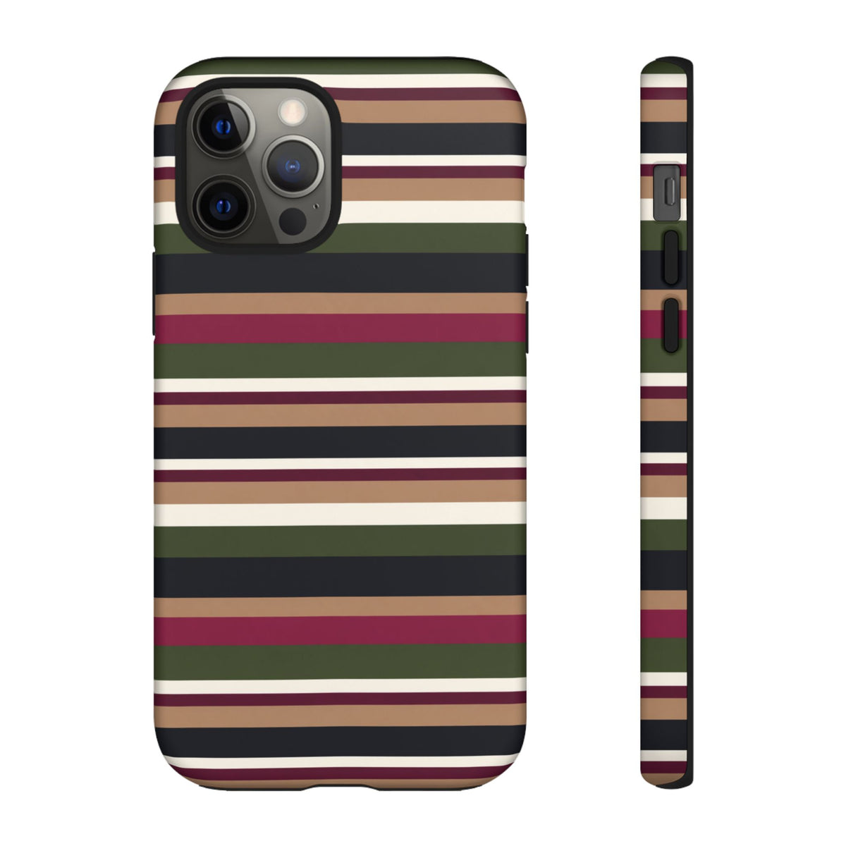 West End | Retro Striped iPhone Case