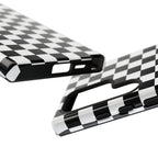 Skater Girl Checkerboard Galaxy Case