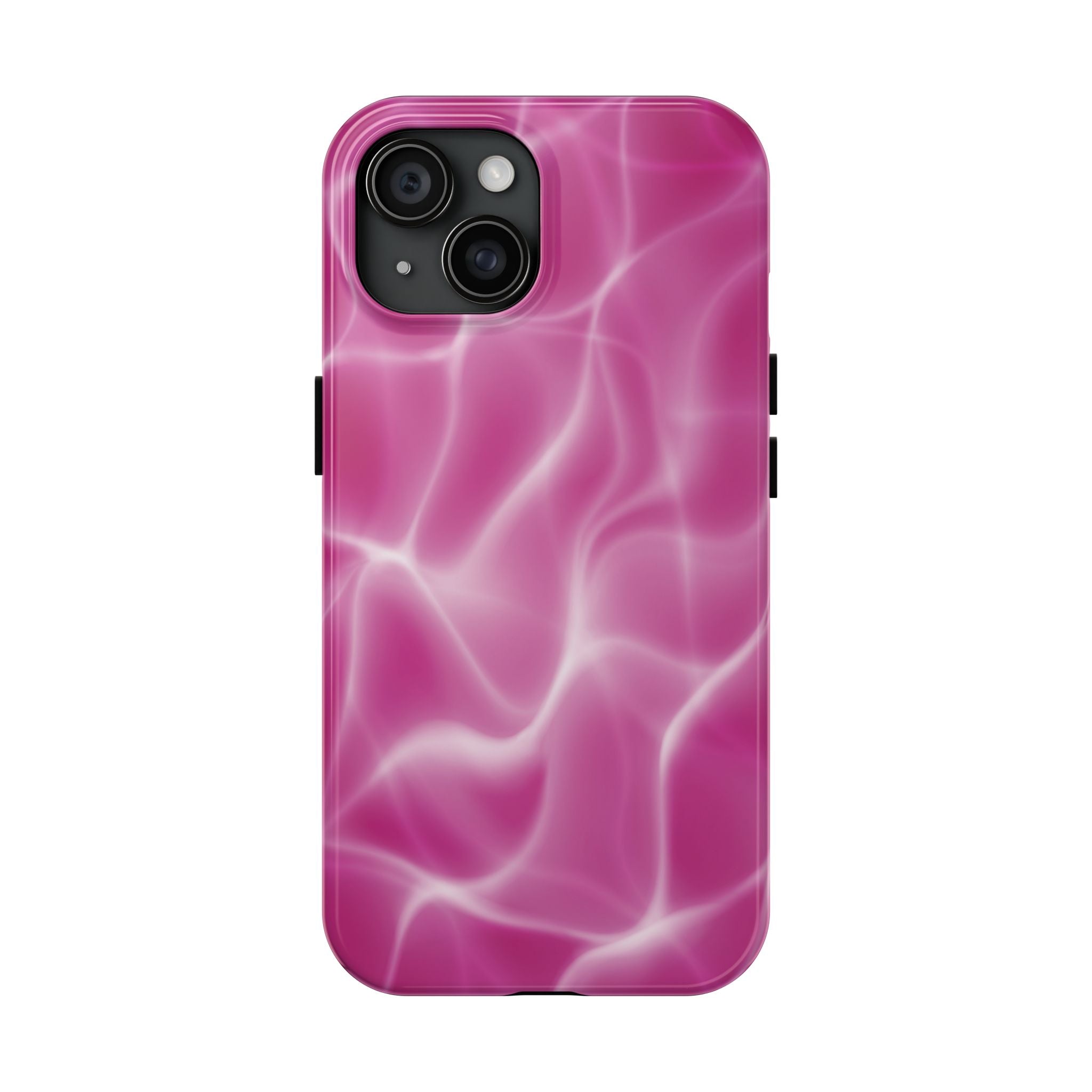 Pool Daze Pink Abstract iPhone Case