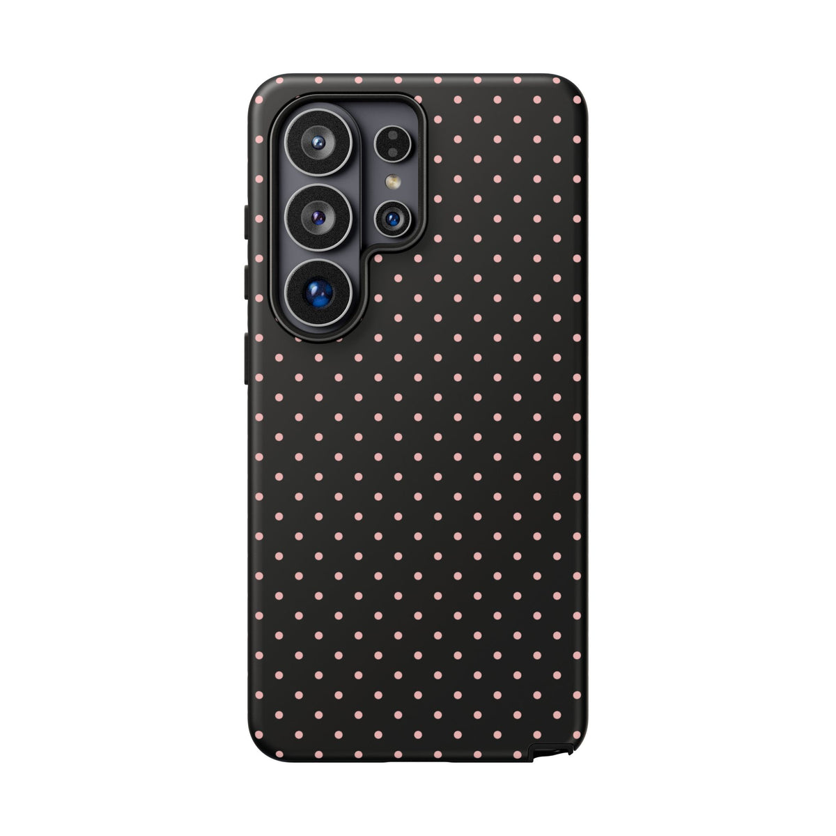 Polka Flirt | Pink & Black Polka Dot Galaxy Case