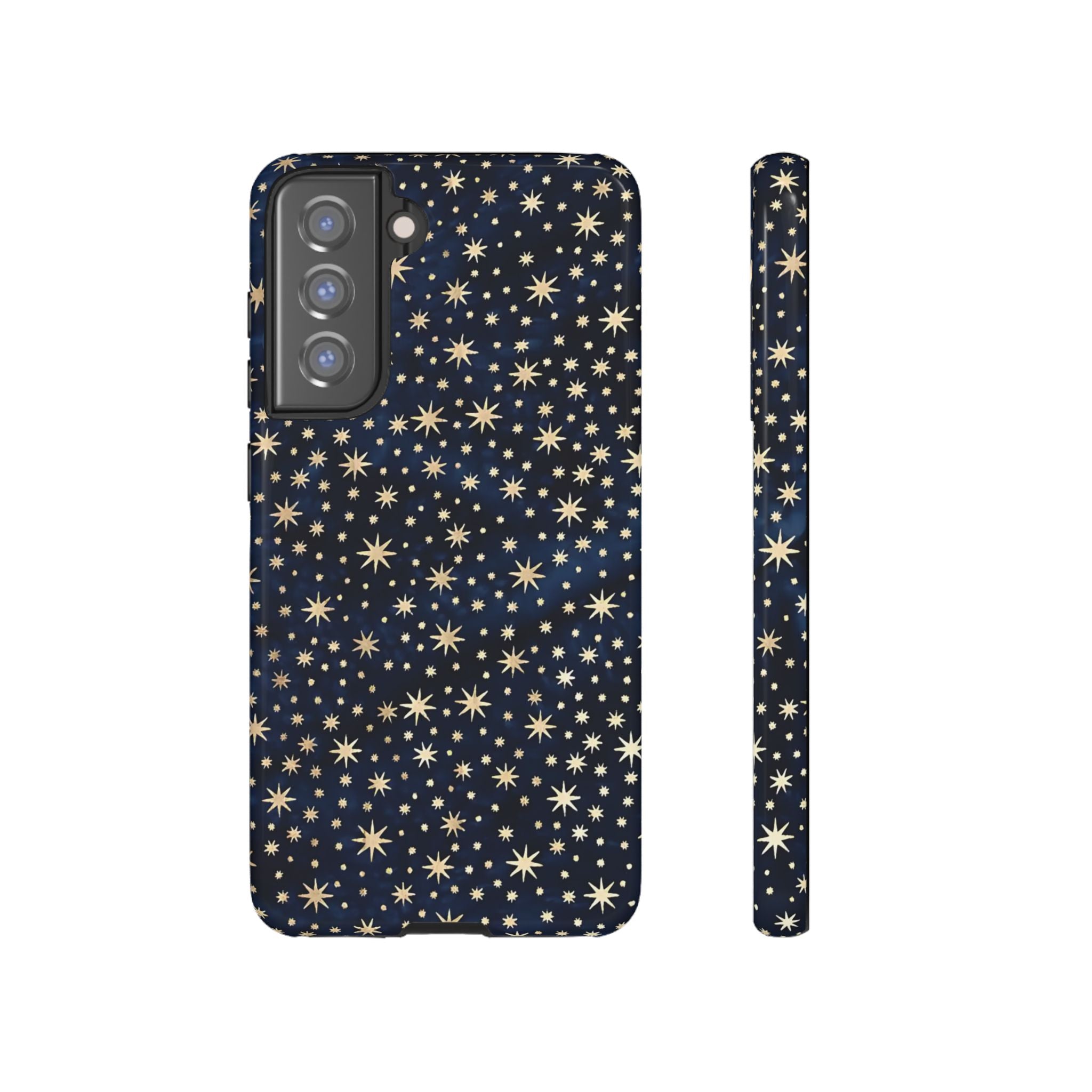 Night Sky Blue Starry Galaxy Case