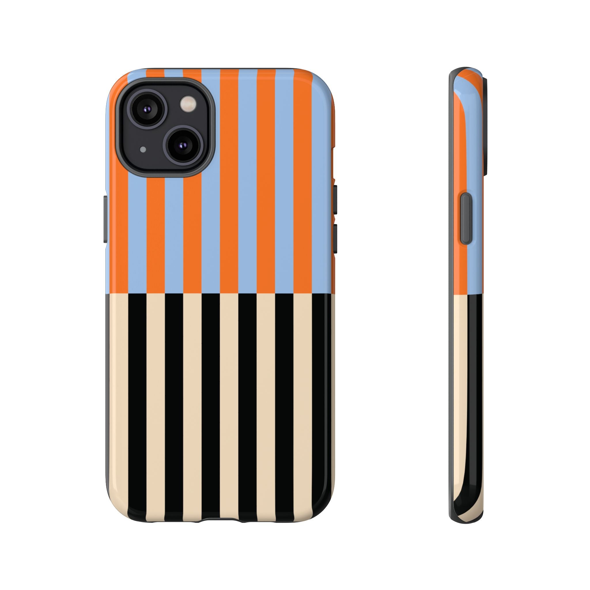 Colorblock Stripe iPhone Case