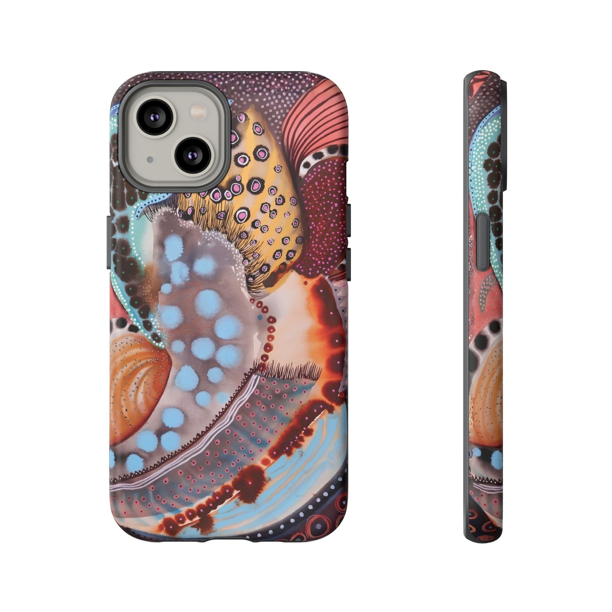 Ocean Echo | Abstract Sea Life iPhone Case