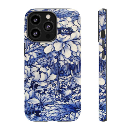 Delft Blue | Dutch Pottery Floral Print Case