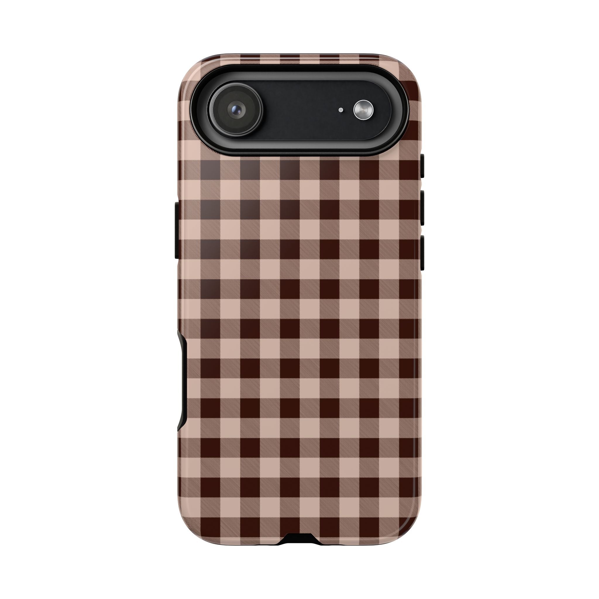 Latte Check Phone Case