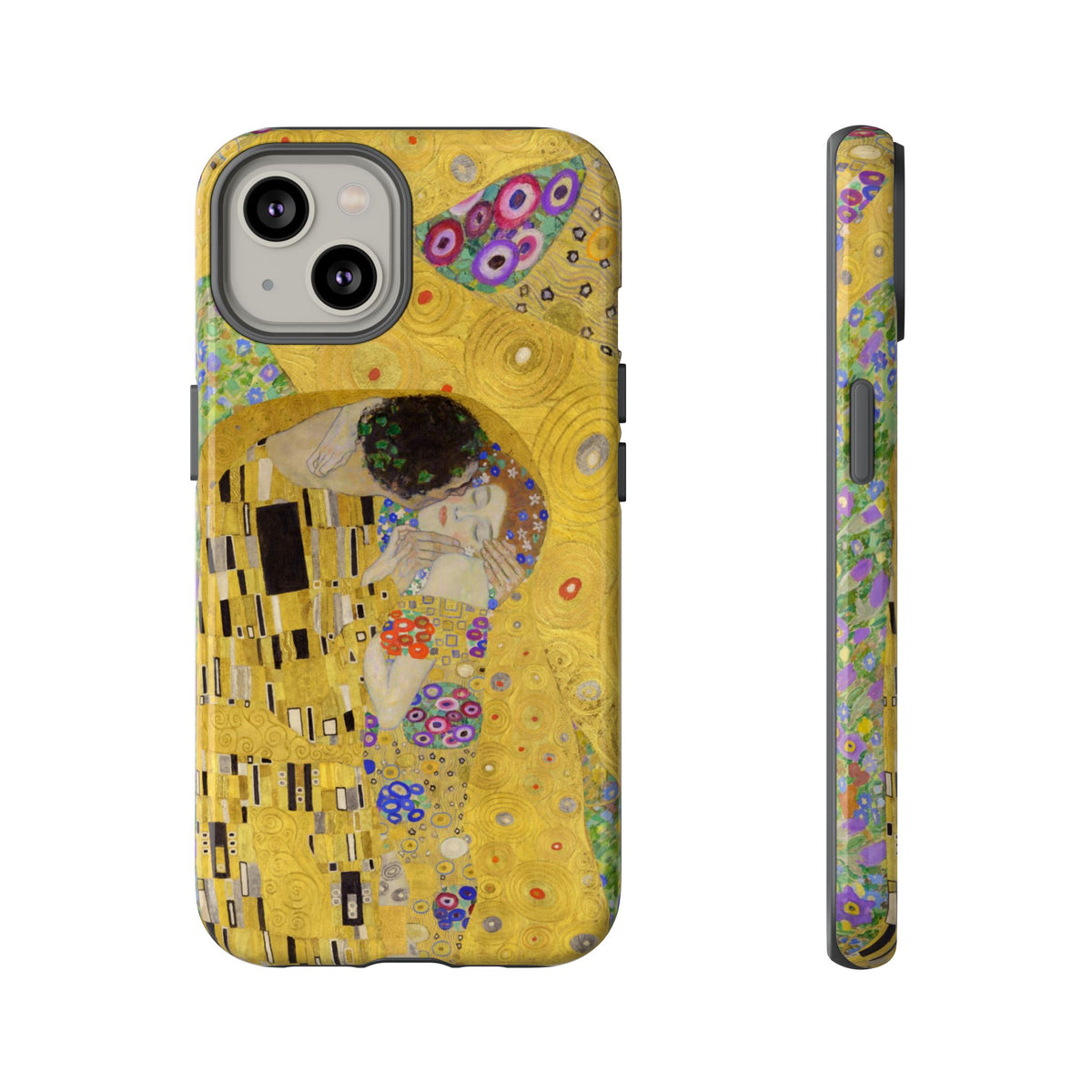 The Kiss | Klimt Collage iPhone Case