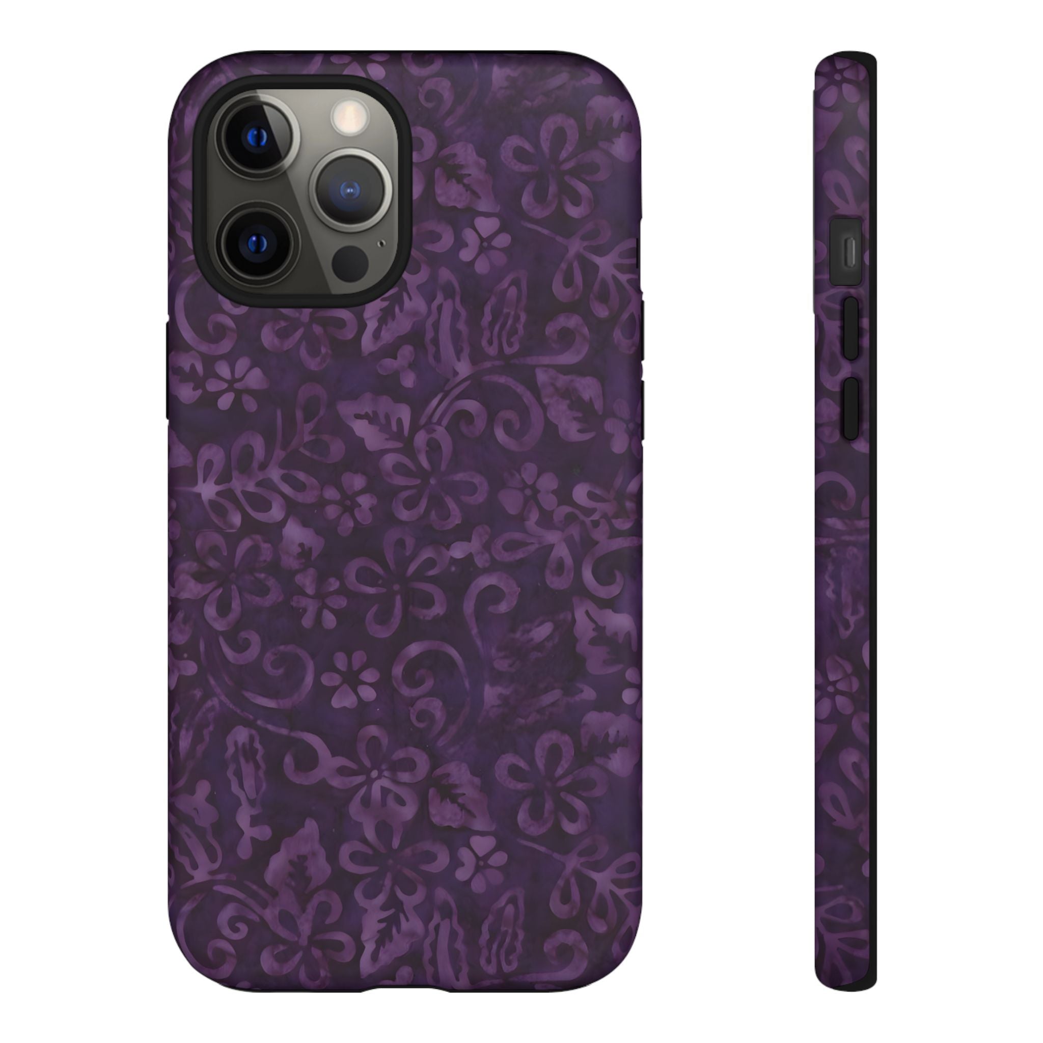 Violet Bloom iPhone Case