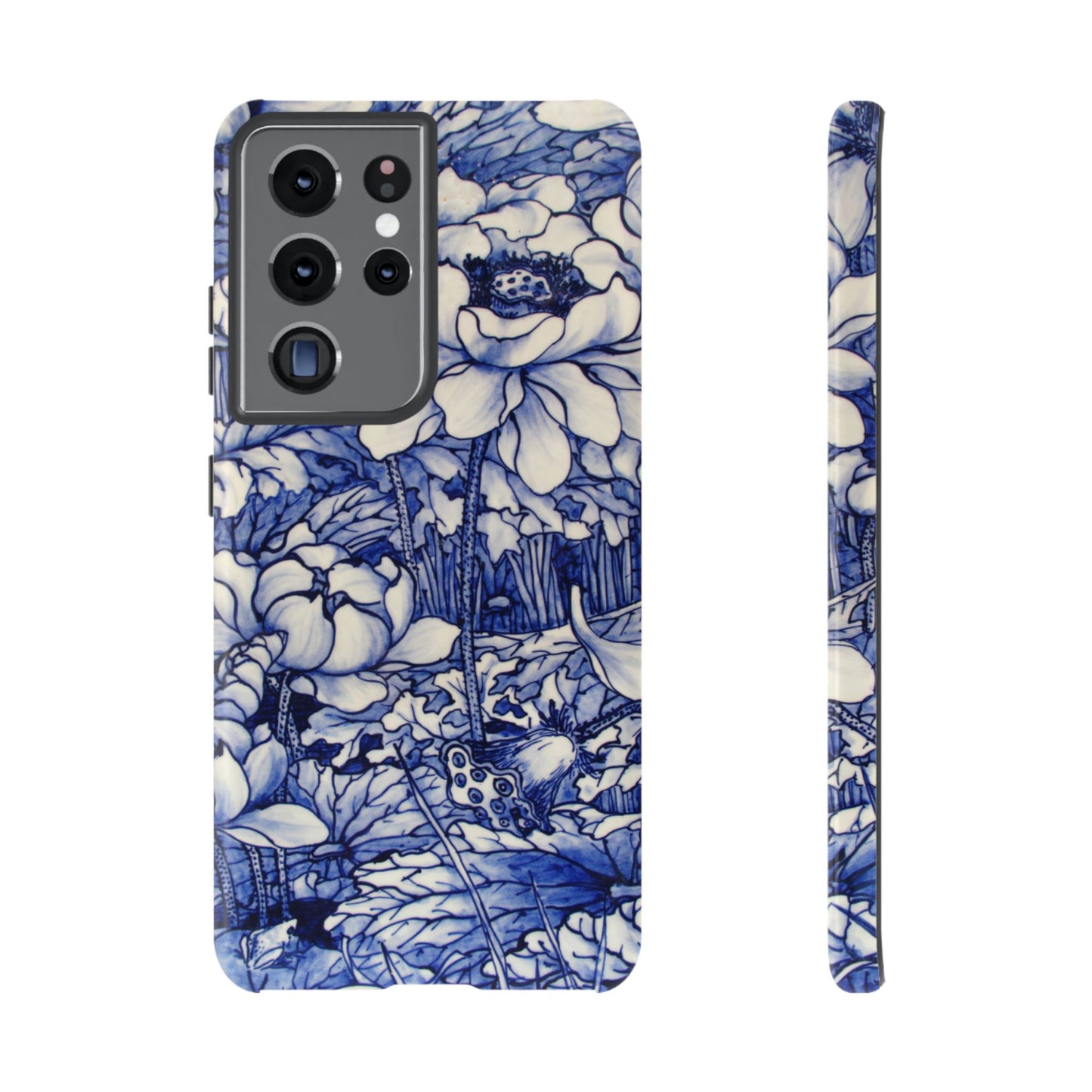 Delft Blue | Dutch Pottery Floral Print Case