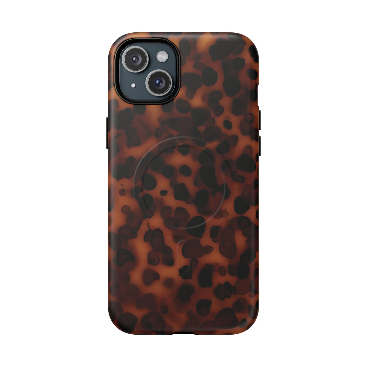 Shell Game | Dark Tortoiseshell Print MagSafe Case