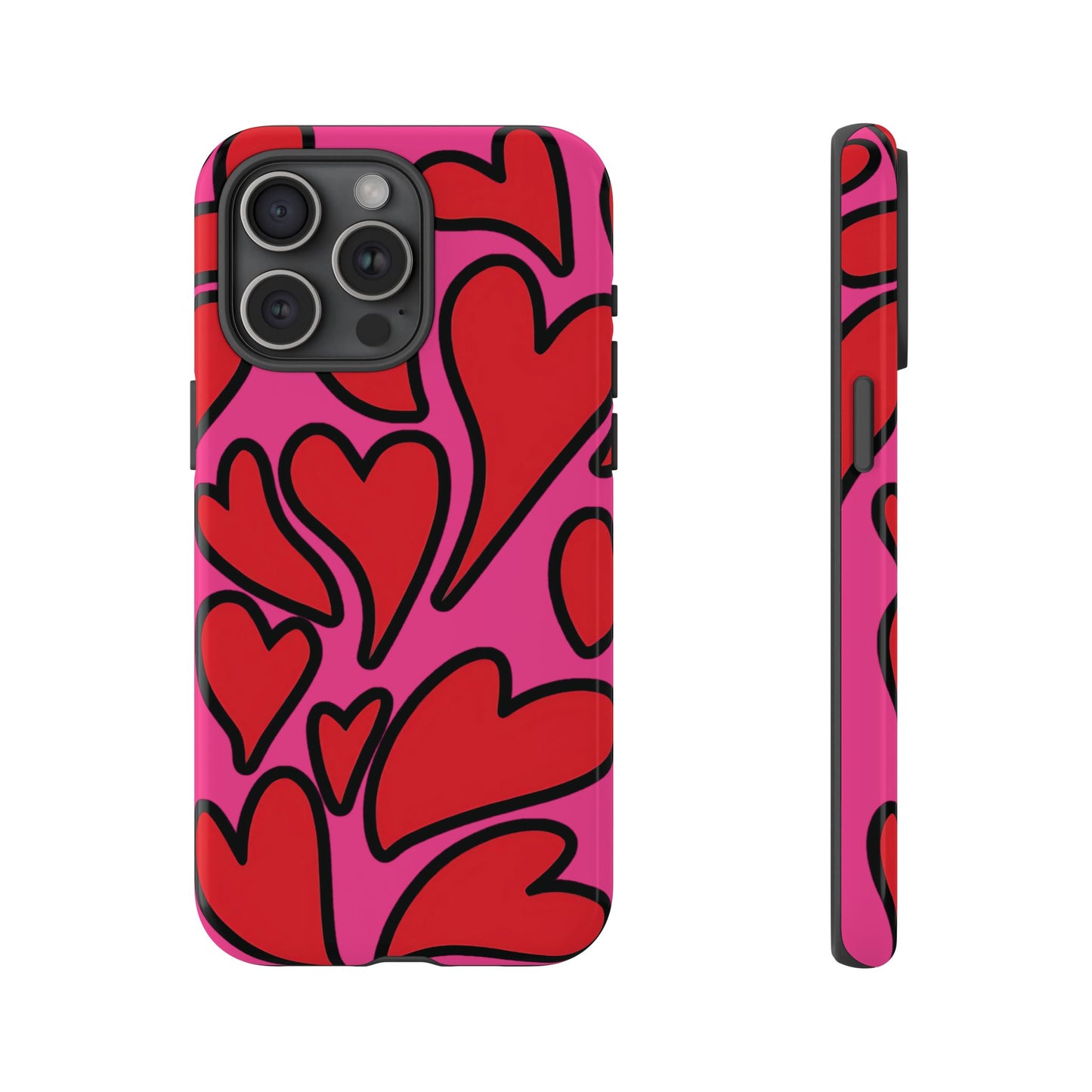 Summer Love | Retro Hearts iPhone Case