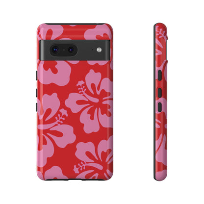 Aloha | Red Tropical Floral Case