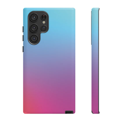 Beyond the Horizon | Blue-Pink Ombré Case