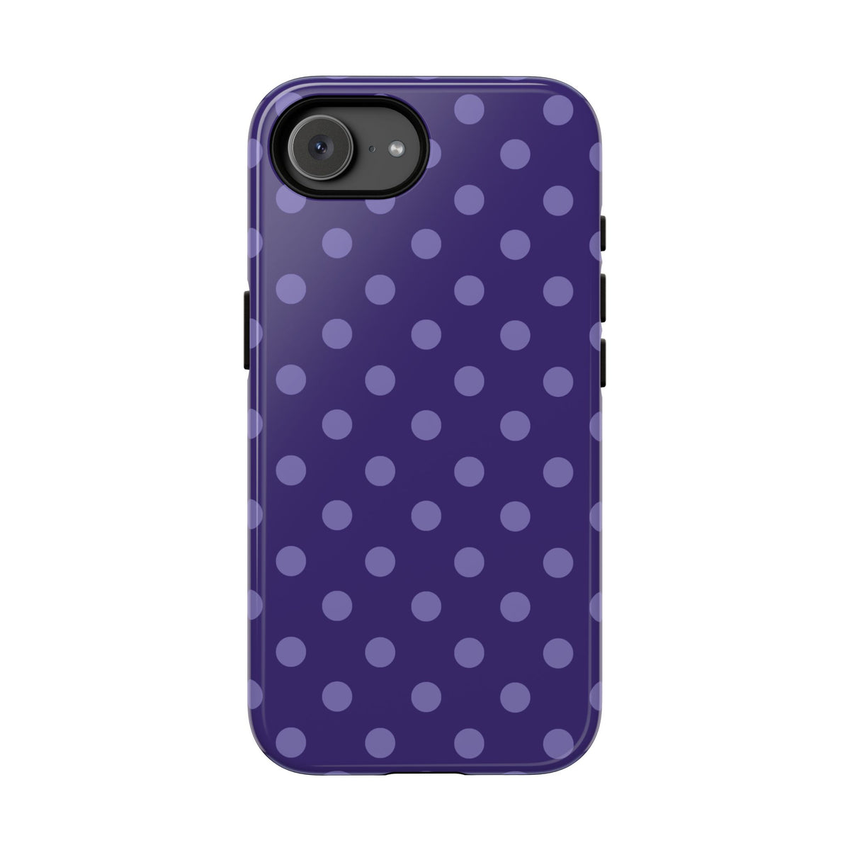 Plum Pop | Polka Dot iPhone Case
