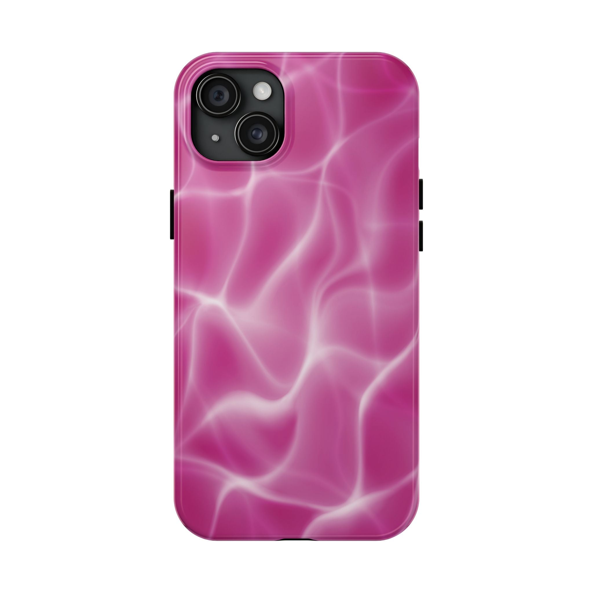 Pool Daze Pink Abstract iPhone Case